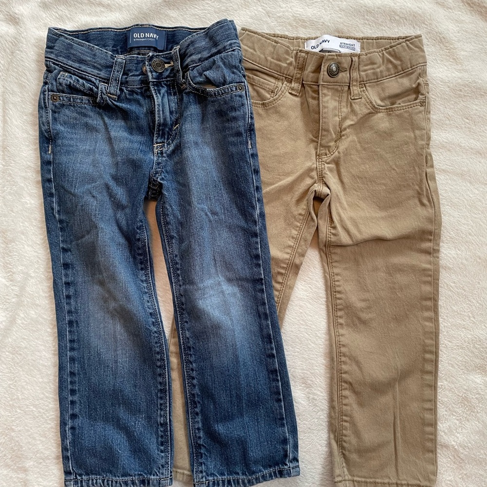 2 pair 3T Old Navy jeans